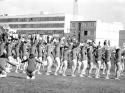 Az 1985-ös szpartakiáda a sportpályán. Az 1985-ös szpartakiáda a sportpályán.