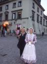 A kiállítás népszerűsítő anyagát a varsói óvárosba A kiállítás népszerűsítő anyagát a varsói óvárosba